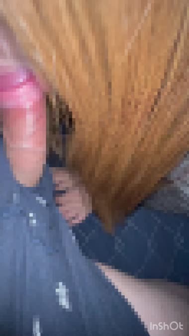 妻の車内フェラ4