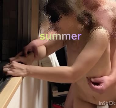 窓見せシリーズ 自宅で^^