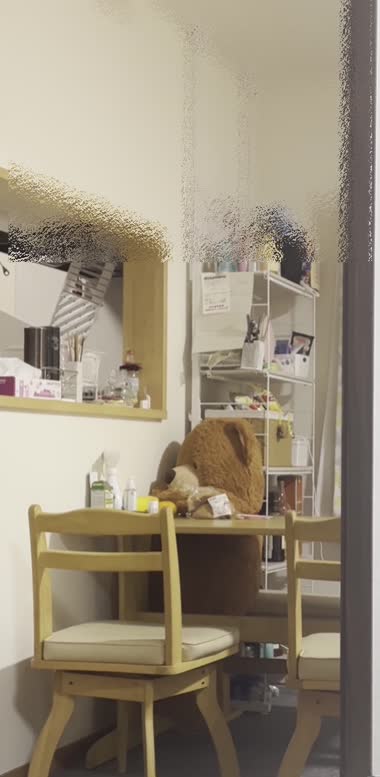 クリームぬって、、