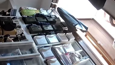 妻脱衣場隠し撮り