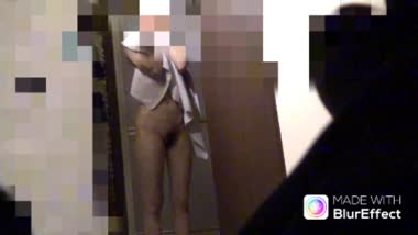 貧乳妻のお風呂上がり隠し撮り