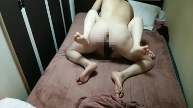 中出し後のお掃除フェラ