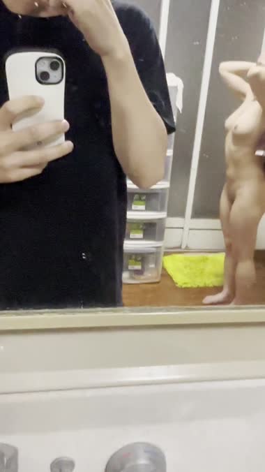 姉の風呂上がり