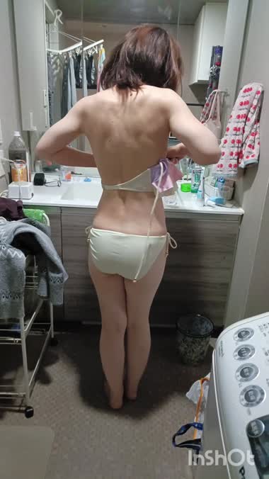 愛しい妻の水着姿