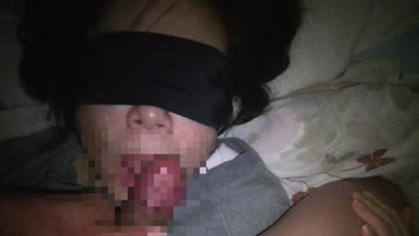 フェラドル妻顔射＆お掃除フェラ