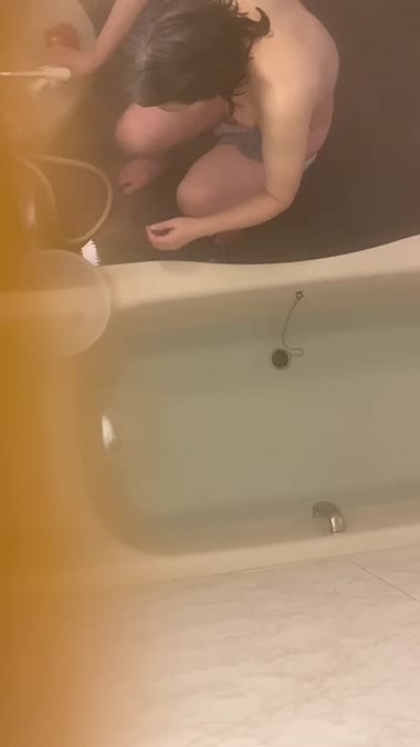 昨日の入浴タイム