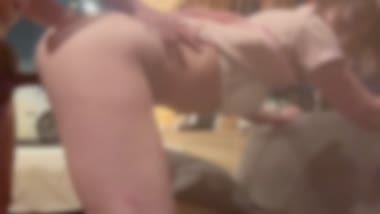 立ちバックから