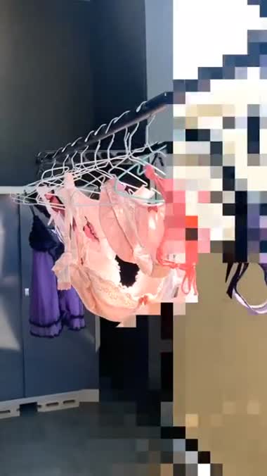 ん？これも洗濯物？笑