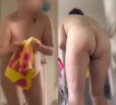 デカ尻妻の前後隠し撮り（再投稿