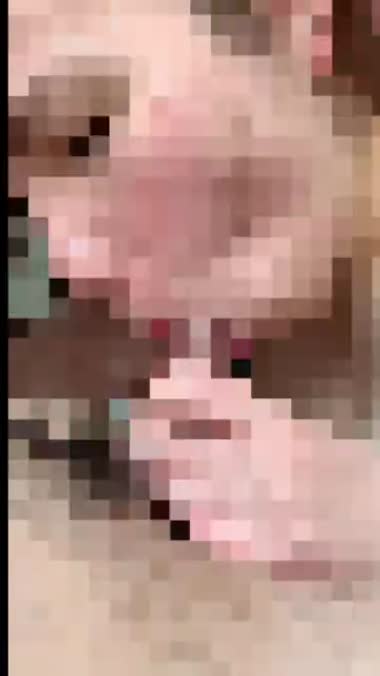 爆乳妻の濃厚フェラ