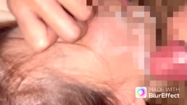 嫌がる妻に顔射　再投稿