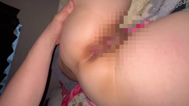 夜更けにアナル観察