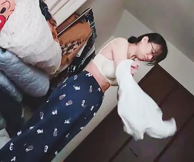 堅物眼鏡妻47