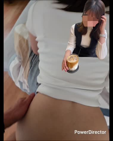 可愛い若妻とバックとS○X後