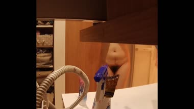 妻の脱衣場