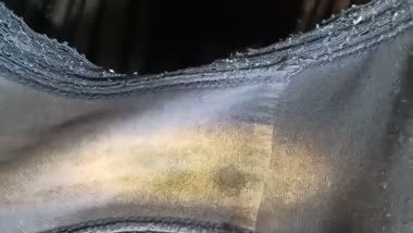 落ちないシミ