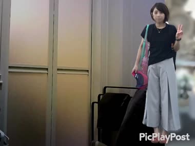 妻の脱衣所　入浴前後