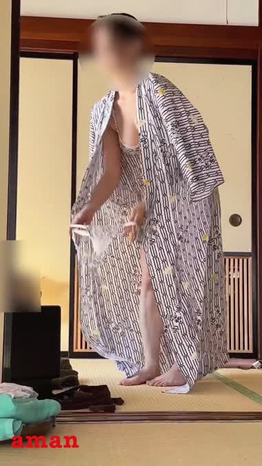 宿にて