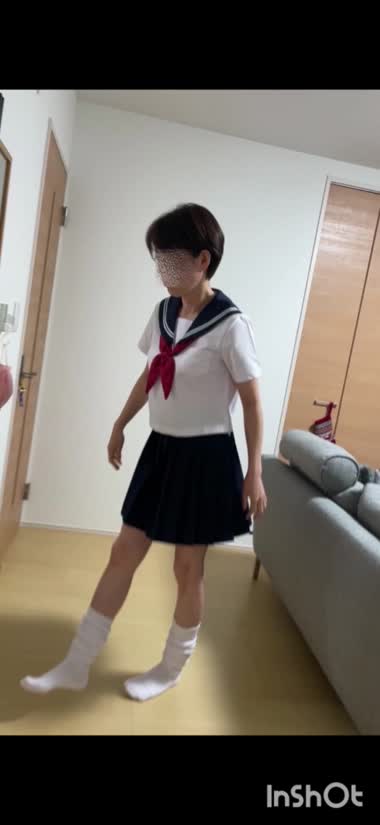 元嫁のJKコス
