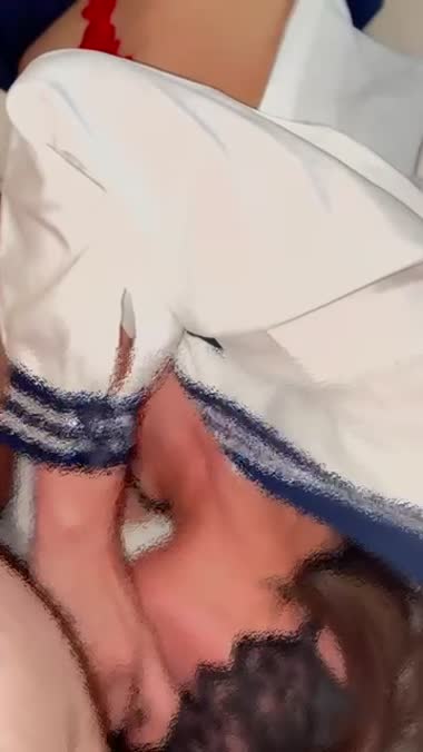 セーラー服とフェラチオ