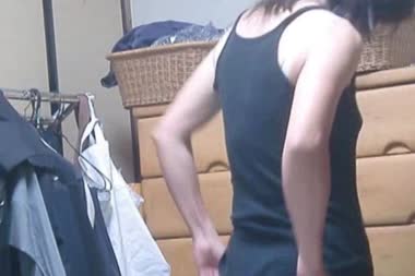 朝の着替え