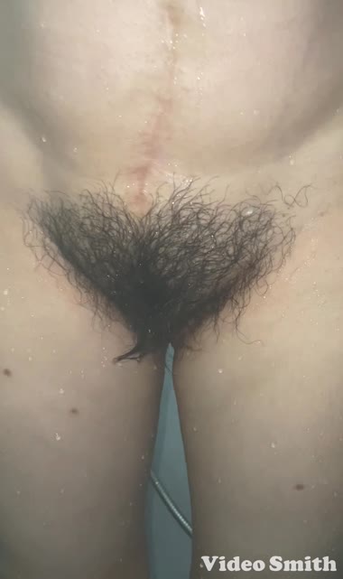 洗髪中
