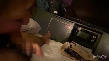 ギャル嫁揉み揉みフェラ