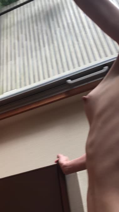 朝からバックで