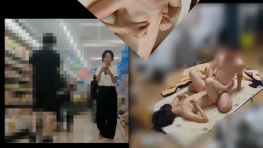 自分の乳首をいじりながら突かれ