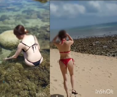 どちらの水着が、、？