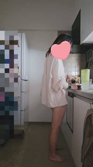半ケツ妻