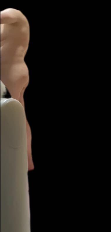 風呂前の妻裸体②