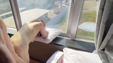 🔚 窓際はまだ暑いですね💦