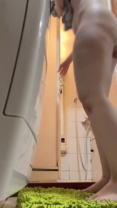 脱衣所にて